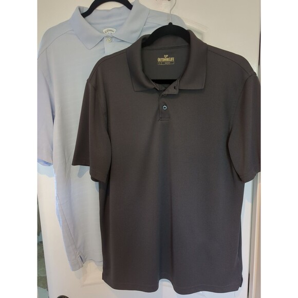 Men’s  High Quality LCallaway  / Outdoor Life Polo Bundle Golf Shirts LG - Picture 1 of 16
